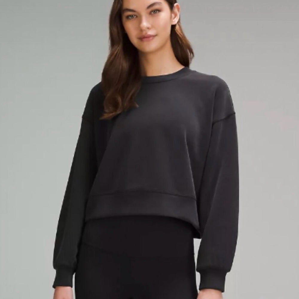 Lululemon Softstreme Perfectly Oversized Cropped Crew